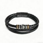 Hand-woven braided bracelet